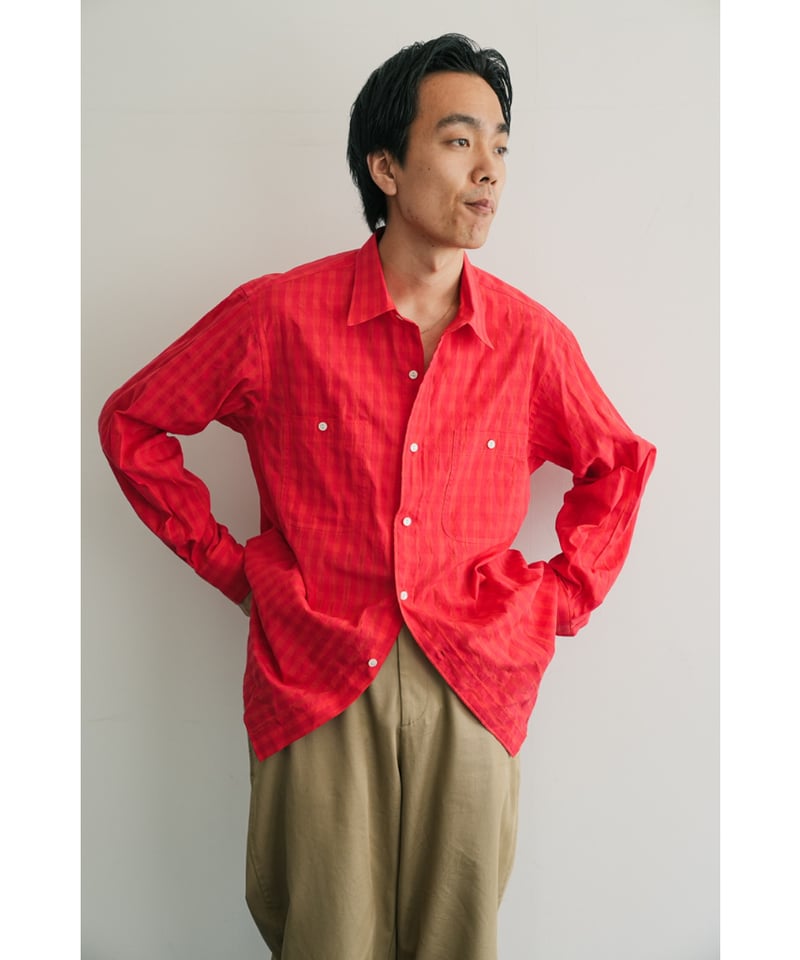 BISOWN COTTON HIDDEN CHECK N3 SHIRTS | MusterWe
