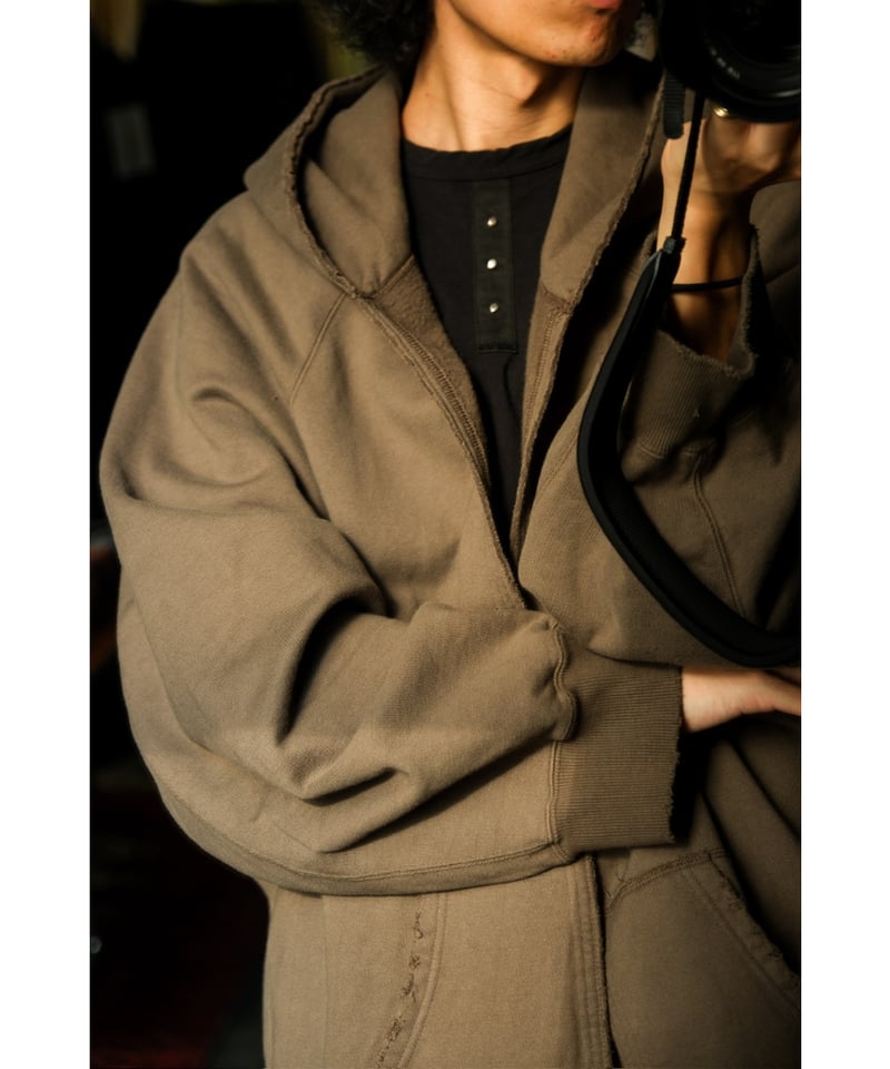ANCELLM OVER SWEAT COAT HOODIE | MusterWerk Sud. ANCELLM OVER SWEAT COAT HOODIE | MusterWerk Sud.