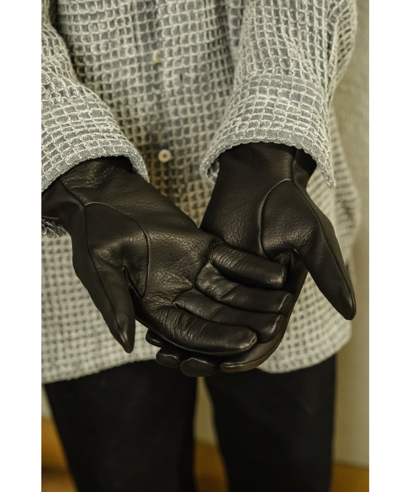 【美品】Post Production Mil-Glove Black Mil-Gloves(FREE(MEN) Black/ブラック): Post Production