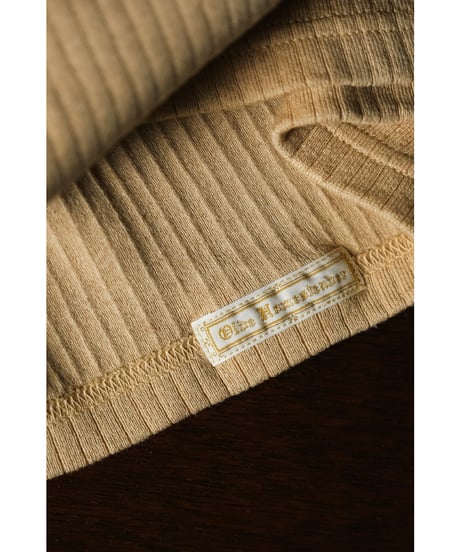 Olde Homesteader "EXTRA COTTON RIB" Mock Neck Short Sleeve