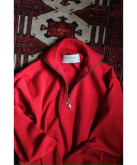 Olde H & Daughter "Exclusive" WOOL KNIT TRACK HALF ZIP