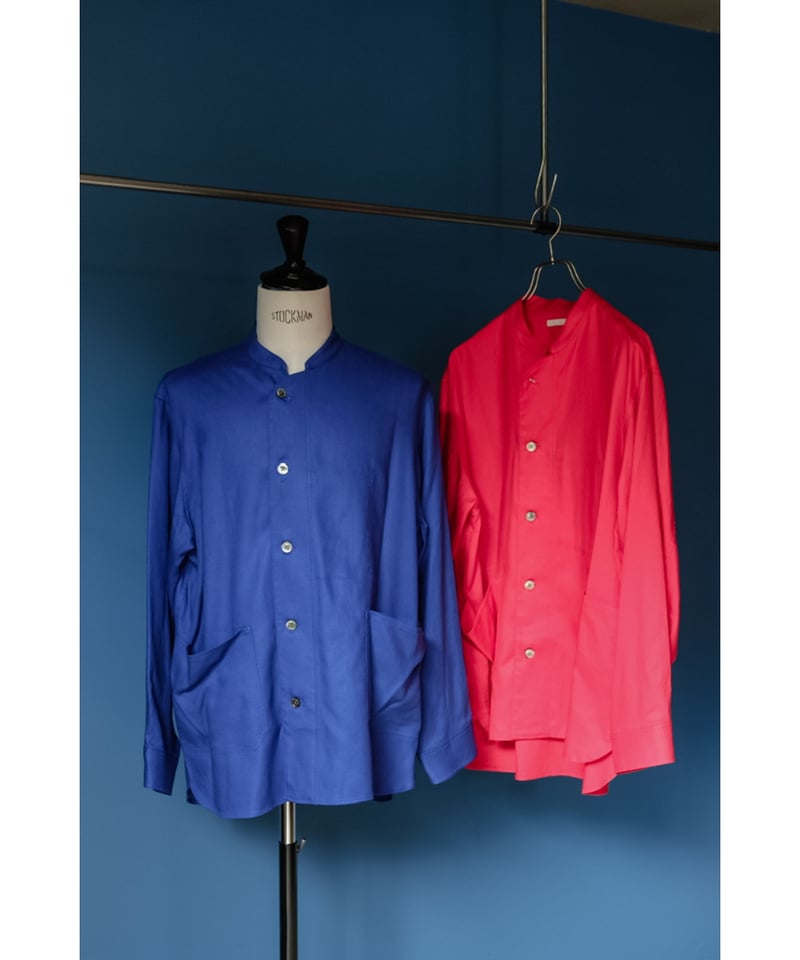 トップス ULTERIOR RAYON LINEN TWILL WORK SH-JKT ULTERIOR LINEN RAYON TWILL WORK SHIRT JACKET | 大阪心斎橋のメンズ