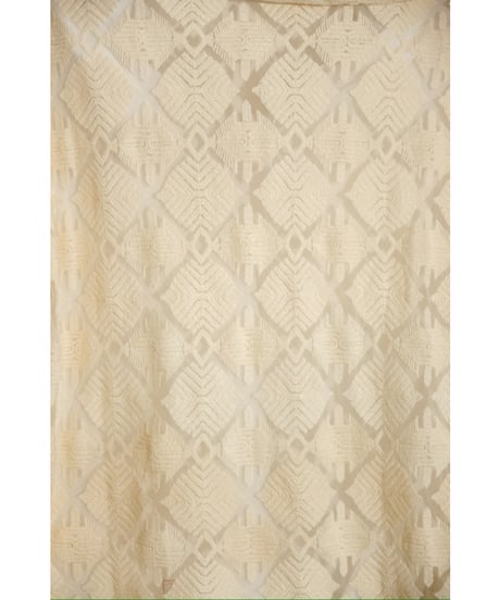 PERIOD FEATURES Cotton Poplin Back Knit Lace Pullover