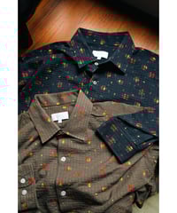 トップス KANEMASA PHIL 36G Wool Varruse Shirt KANEMASA PHIL. 36G Wool Varruse Shirt | MusterW