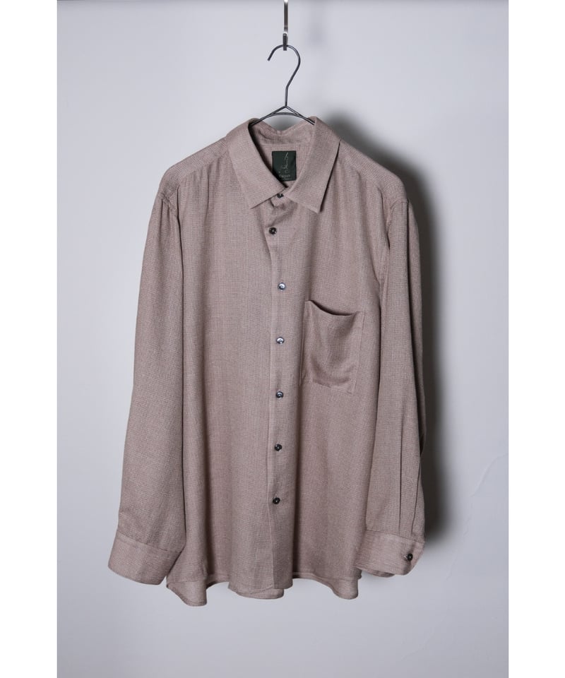 Gorsch the merry coachman 22A/W ウール長袖シャツ Gorsch the merry coachman Collar Shirt Vintage