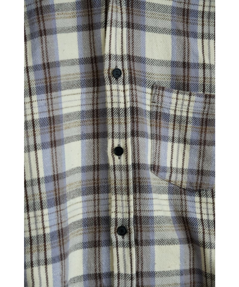 ANCELLM NEL CHECK HOODIE SHIRT | MusterWerk Sud.