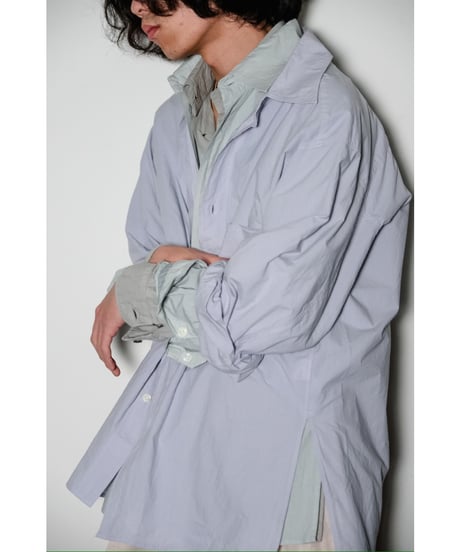 ANCELLM DYED SHRINK OVER SHIRT