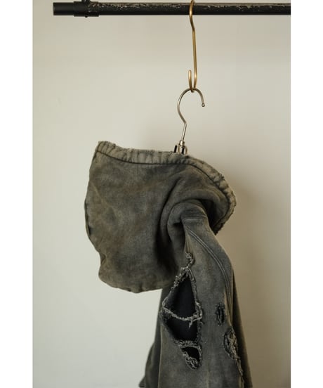 ANCELLM AGING CRASH HOODIE