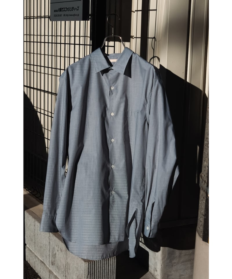 トップス ULTERIOR MICRO GRAPH CHECK POPLIN SHIRT ULTERIOR MICRO GRAPH CHECK POPLIN SHIRT | Muste