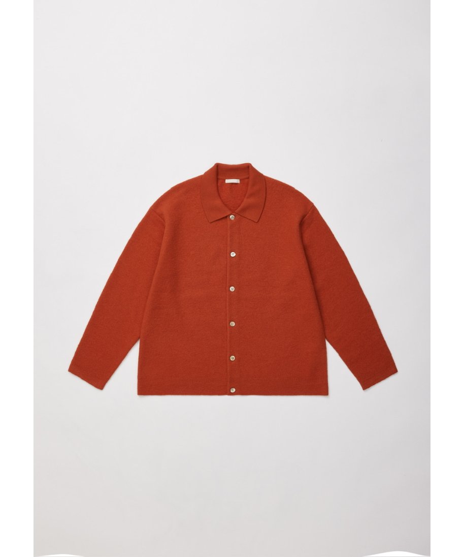 ULTERIOR SUPER MILLED FINE WOOL SH-CARDIGAN | M