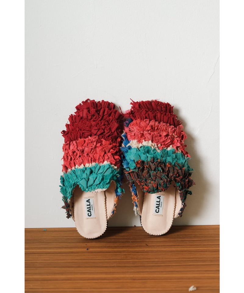 CALLA paris バブーシュモロッコラグサンダルベニワレンroku 6 CALLA paris バブーシュモロッコラグサンダルベニワレンroku 6