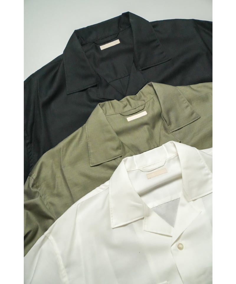 ULTERIOR SILKY SOFT TWILL O/C SHIRT | MusterWer