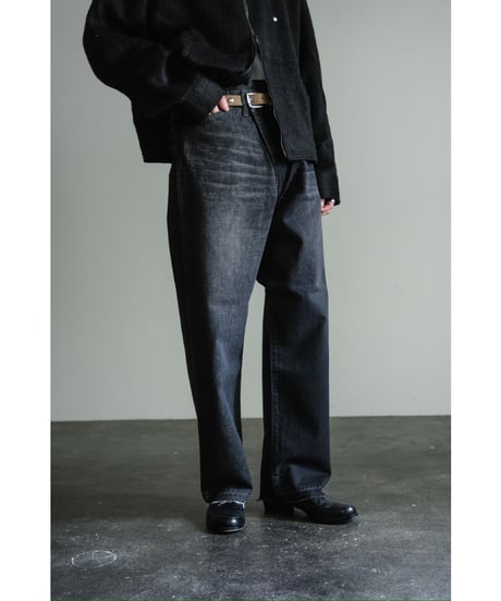 The DUFFER N NEPHEWS SPLIT DENIM PANTS
