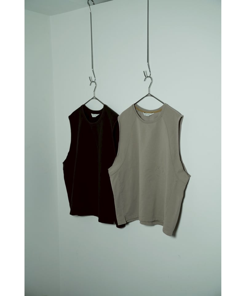 ANCELLM FADED SLEEVELESS T-SHIRT | MusterWerk Sud.