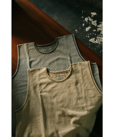 Olde Homesteader YOUTH MOIRE STRIPE JERSEY SLEEVELESS