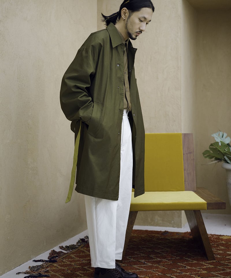 ジャケット・アウター ATTACHMENT GABARDINE BALMACAAN COAT ATTACHMENT GABARDINE BALMACAAN COAT