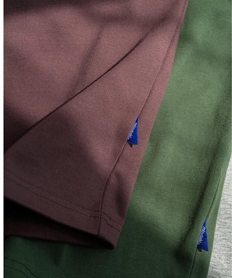 One Point Tee-Dark Plum