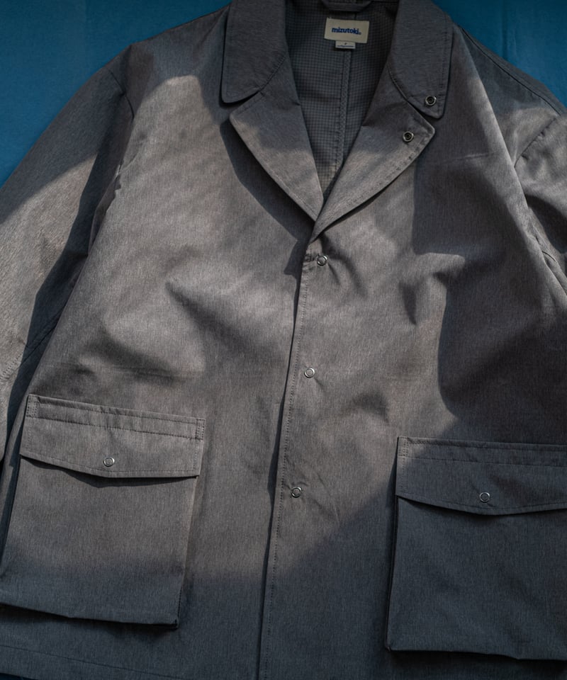 Waterproof 3B Work Jacket-Misty Grey | MIZUTOKI Waterproof 3B Work Jacket-Misty Grey | MIZUTOKI