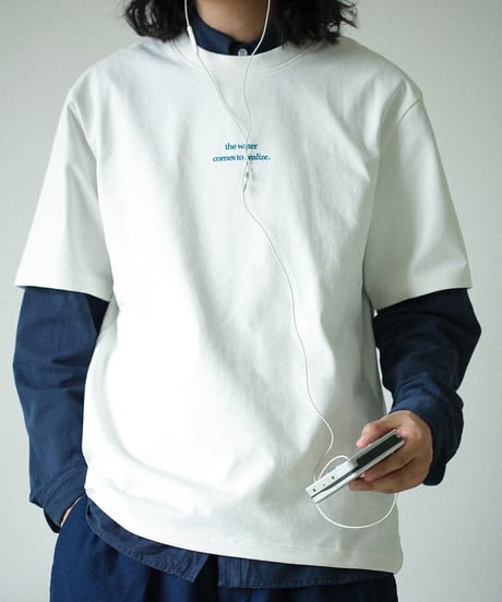 Realize Tee-Raw White