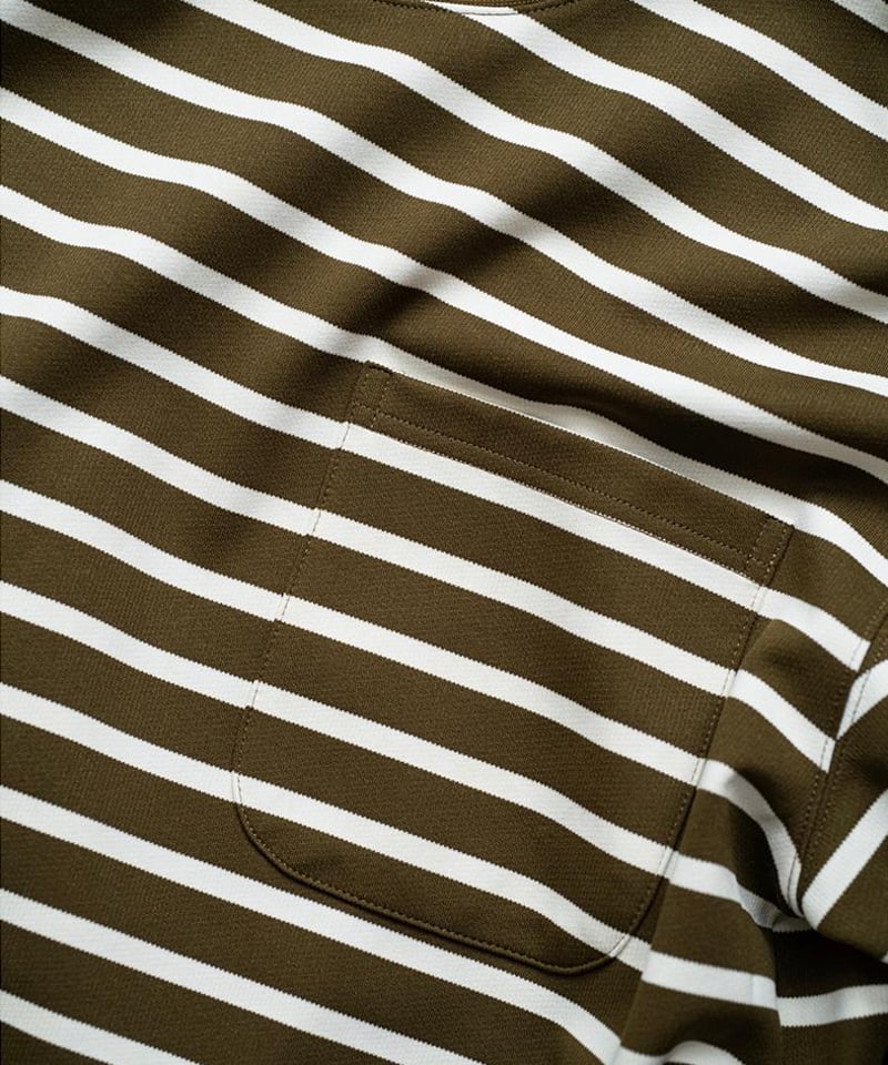 Border Pocket Sweatshirt-Ginger x Apricot | MIZ