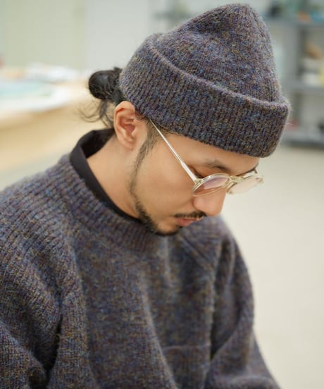 Roll Heavy Beanie Cap-Castor Gray | MIZUTOKI