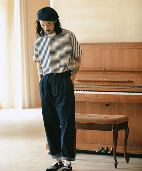 Selvedge Denim Jeans-Indigo