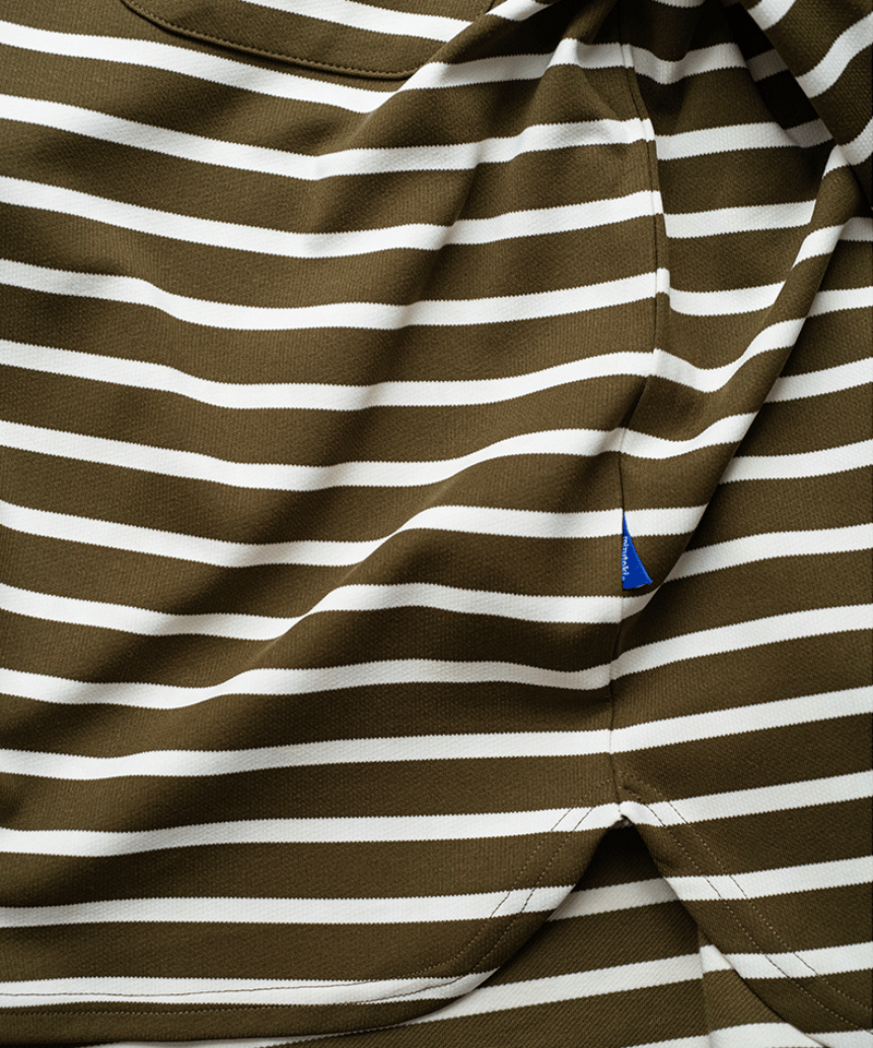 Border Pocket Sweatshirt-Ginger x Apricot | MIZ