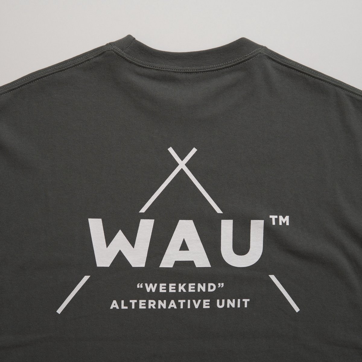 ビッグシルエットTシャツ【ストーングリーン】 | WAU