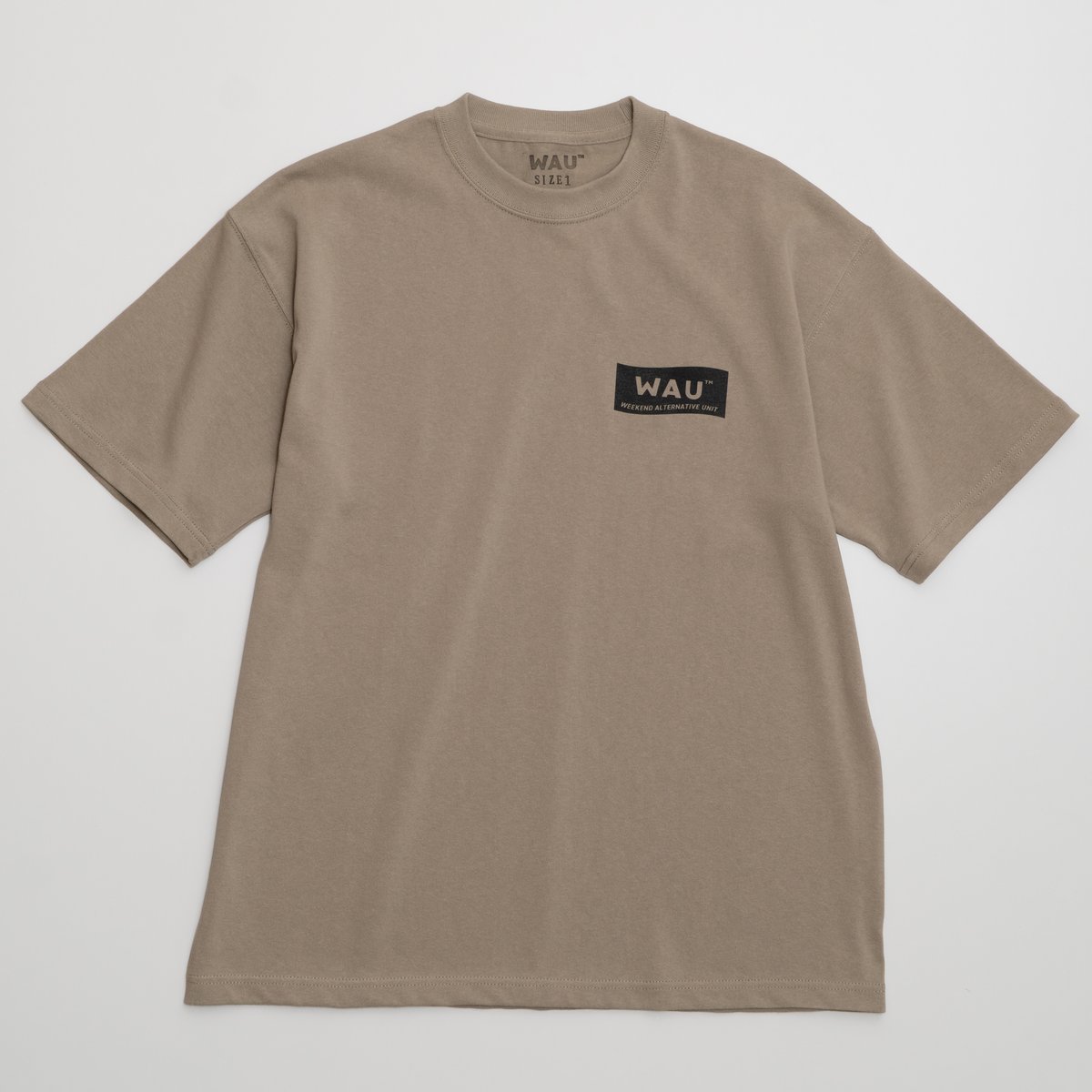 ビッグシルエットTシャツ【アシッドカーキ】 | WAU ビッグシルエットTシャツ【アシッドカーキ】 | WAU