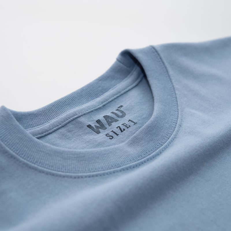 ビッグシルエットTシャツ【アシッドブルー】 | WAU