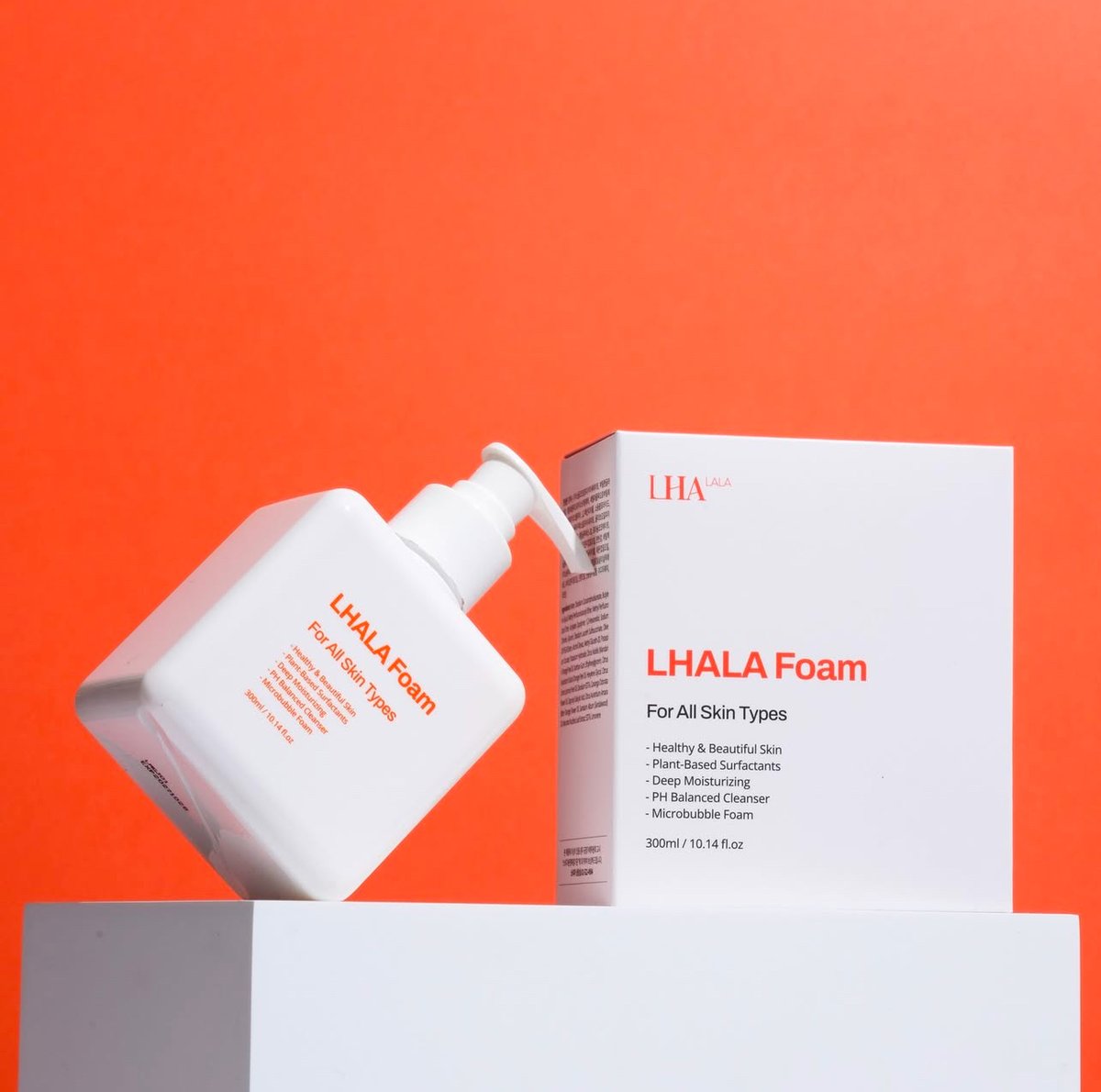 LHALALAマイクロO2バブルフォームクレンザー | nine.4U STORE