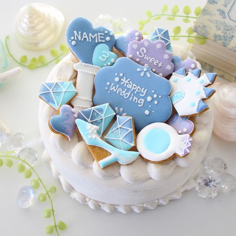 アイシングクッキー　誕生日　お祝い 4歳のお誕生日に…🎂 #アイシング #アイシングクッキー #オーダー