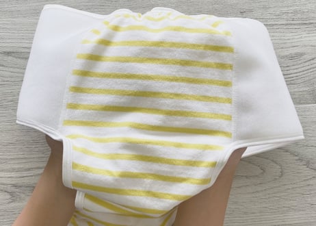 【Lサイズ単品】おむつカバー イエロー