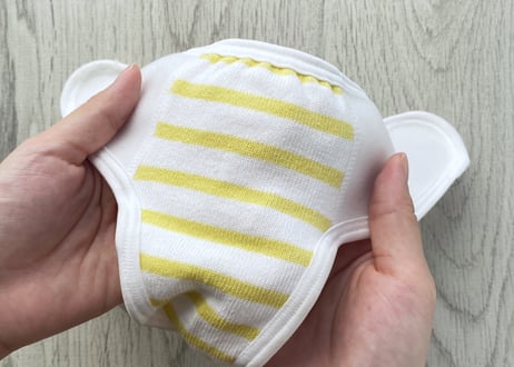 YUZU【Sサイズ単品】おむつカバー イエロー