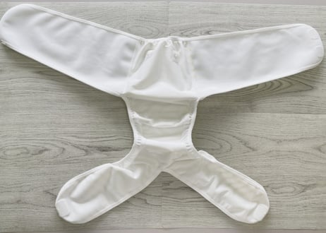 【Lサイズ単品】おむつカバー イエロー