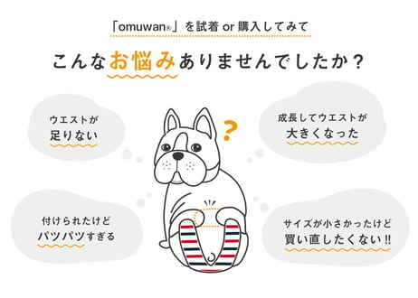 【ウエストの大きい子用】延長ベルト（おむつカバー用）