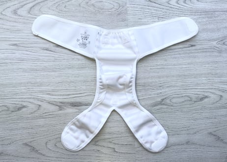 ORIGINAL【Mサイズ単品】おむつカバー ネイビー×レッド
