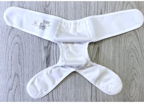 YUZU【Mサイズ単品】おむつカバー イエロー
