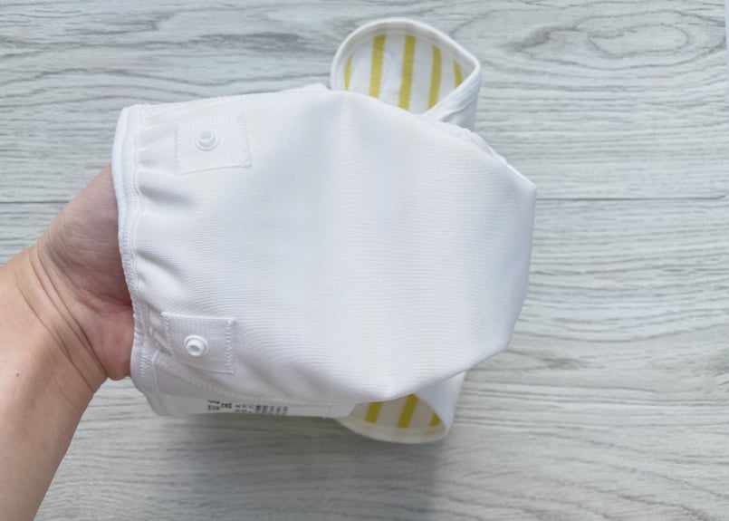 Mサイズ単品】おむつカバー イエロー | omuwan｜愛犬のための国産布の