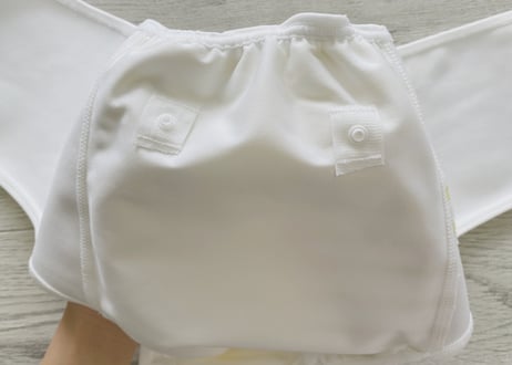 【Lサイズ単品】おむつカバー イエロー