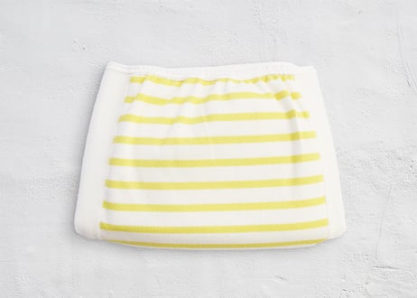 【Lサイズ単品】おむつカバー イエロー