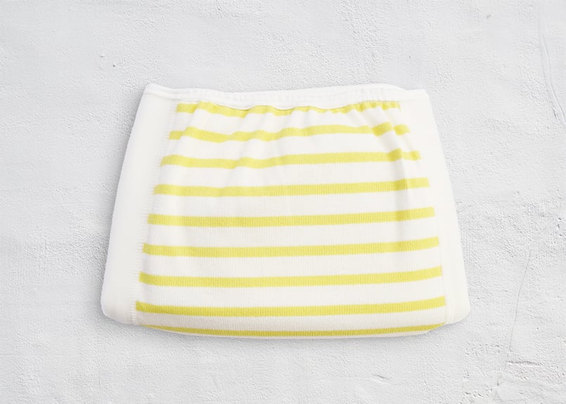 Lサイズ単品】おむつカバー イエロー | omuwan｜愛犬のための国産布の