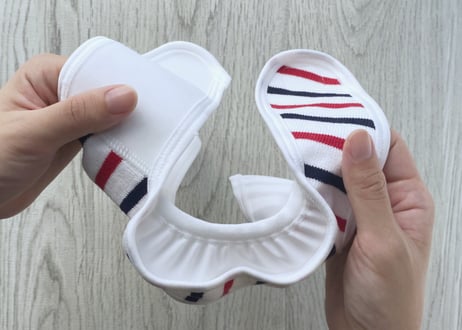 ORIGINAL【Sサイズ単品】おむつカバー ネイビー×レッド