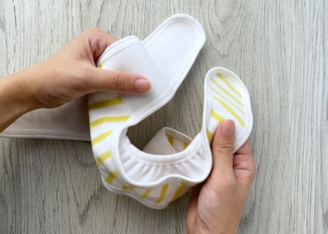 YUZU【Sサイズ単品】おむつカバー イエロー