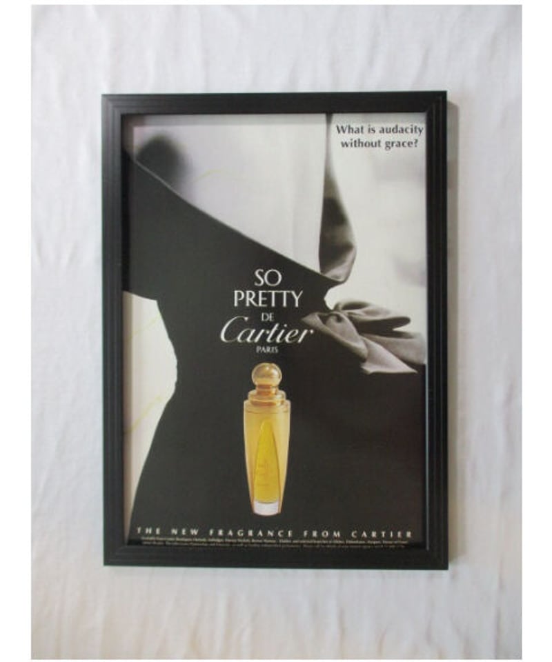 Cartier PARIS 香水 広告 | JJブランドインテリア