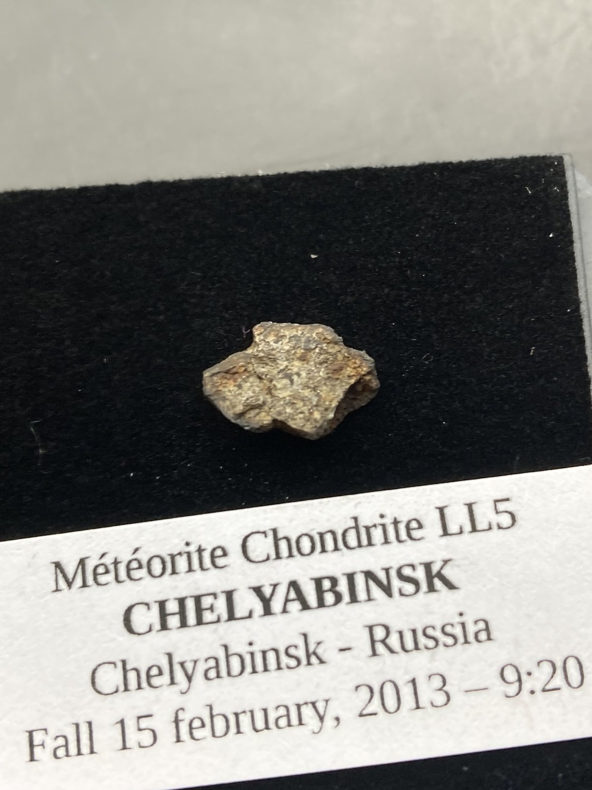 ロシア⭐︎チェリャビンスク隕石8 | 秘密の石屋