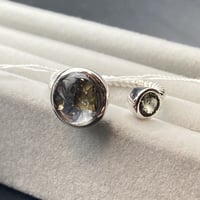 モルダバイトK18リング13号 | 秘密の石屋