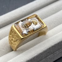 セリコ隕石フリーサイズリング①