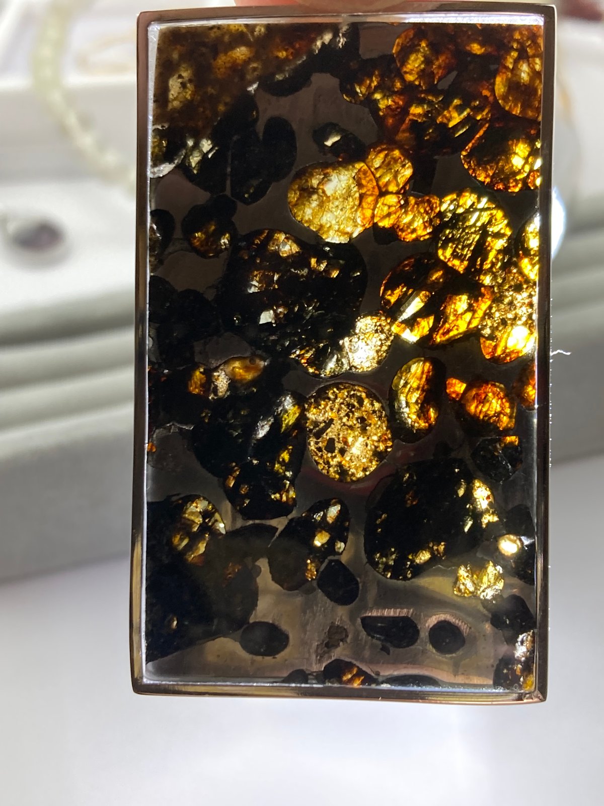 セリコ隕石シルバーペンダント① | 秘密の石屋