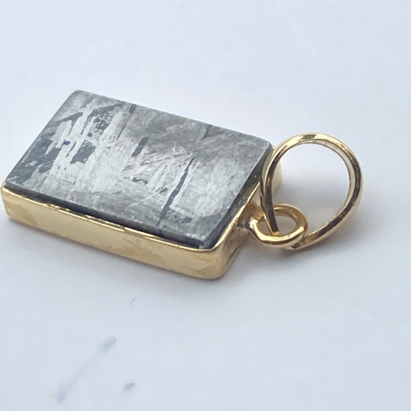 ギベオン隕石K18オリジナルペンダント⑤ | 秘密の石屋